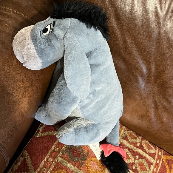 17” Disney Store Eeyore Winnie The Pooh Friend Stuffed Plush Animal - Picture 3 of 11